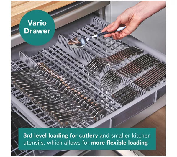 BOSCH Series 4 SMH4HVX14G Full-size Fully Integrated WiFi-enabled Dishwasher