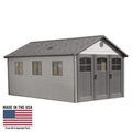 Lifetime 11×21 Storage Garage Kit W/ 9 Ft Wide Doors (60237)