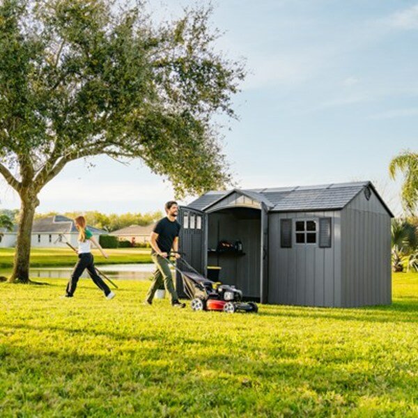 Lifetime 12.5 x 8 ft. Side Entry Shed – 60454