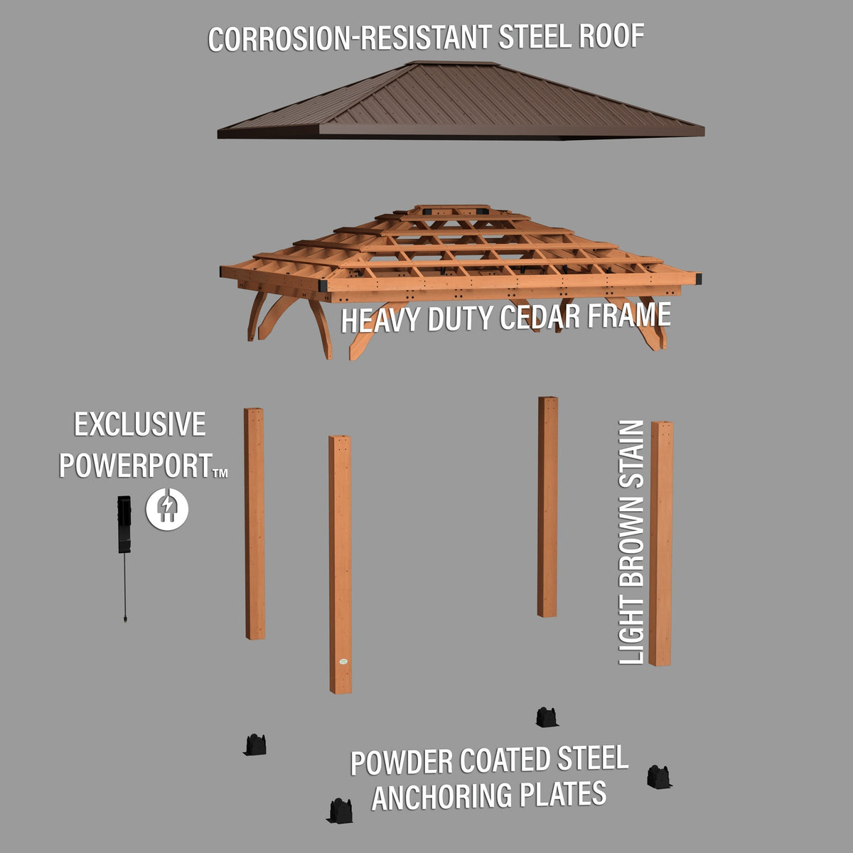 12×10 Barrington Gazebo