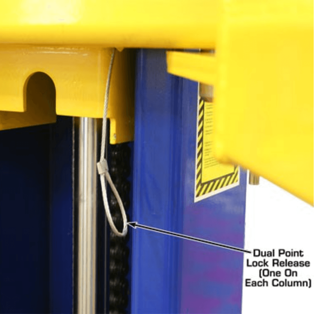 9000 LB Overhead 2-Post Lift – Atlas 9KOHX