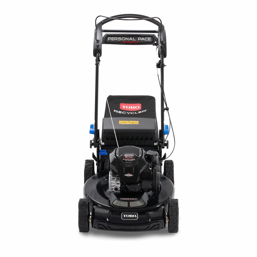 Toro Recycler Max Mower 163cc Briggs Engine Personal Pace with Smart Stow (22") #21485