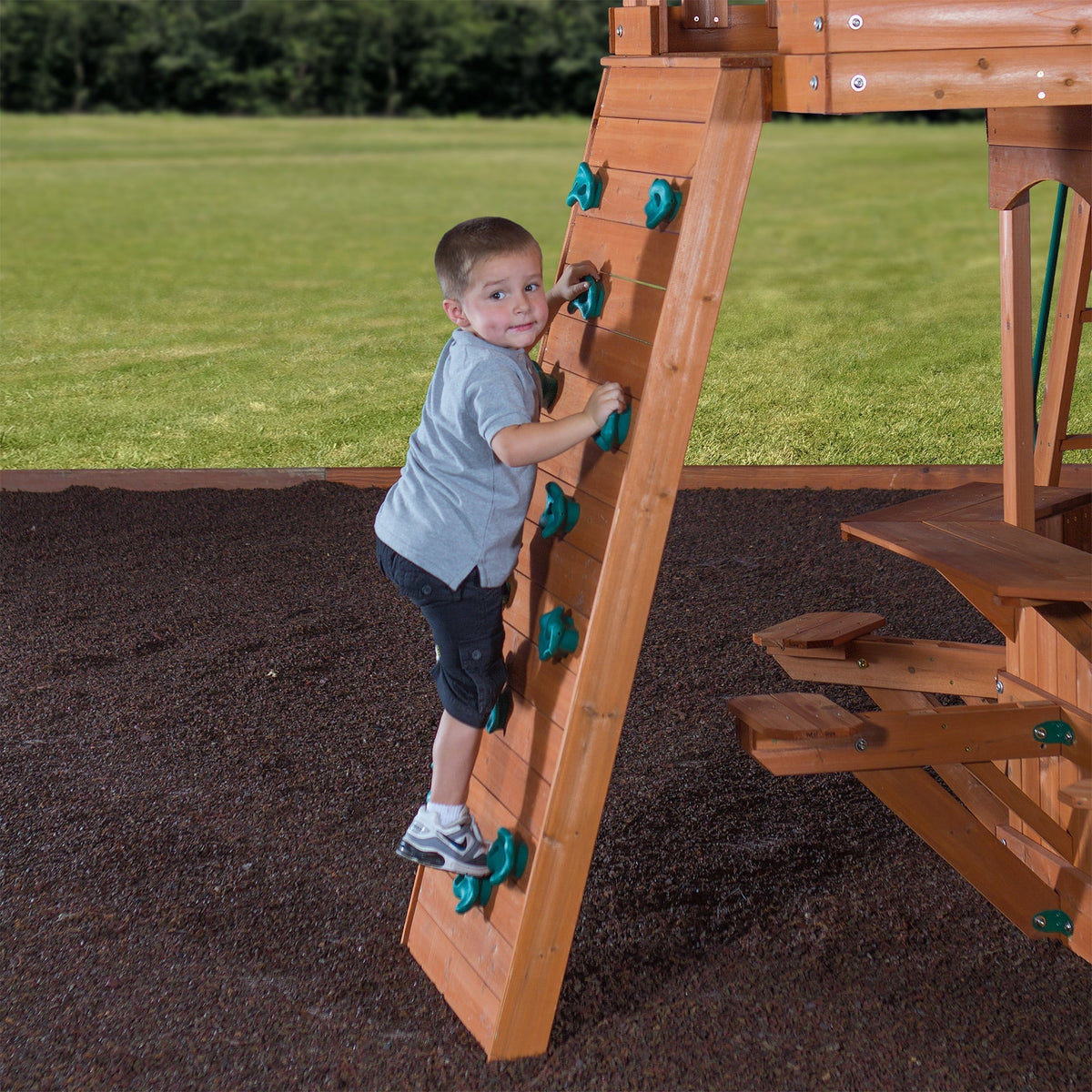 Woodland Swing Set