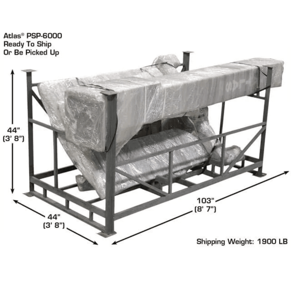 6,000-lb. Capacity / Mid-Rise Scissor Lift / Open-Center