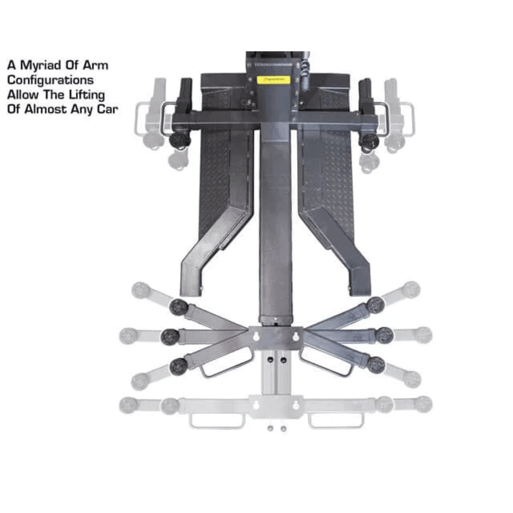 6,000-lb. Capacity / Mid-Rise Scissor Lift / Open-Center