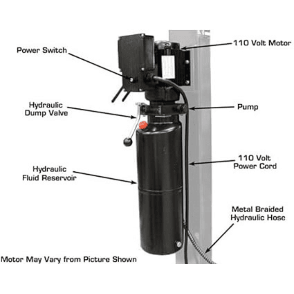 Atlas Garage Pro 8000 LB Four-Post Lift