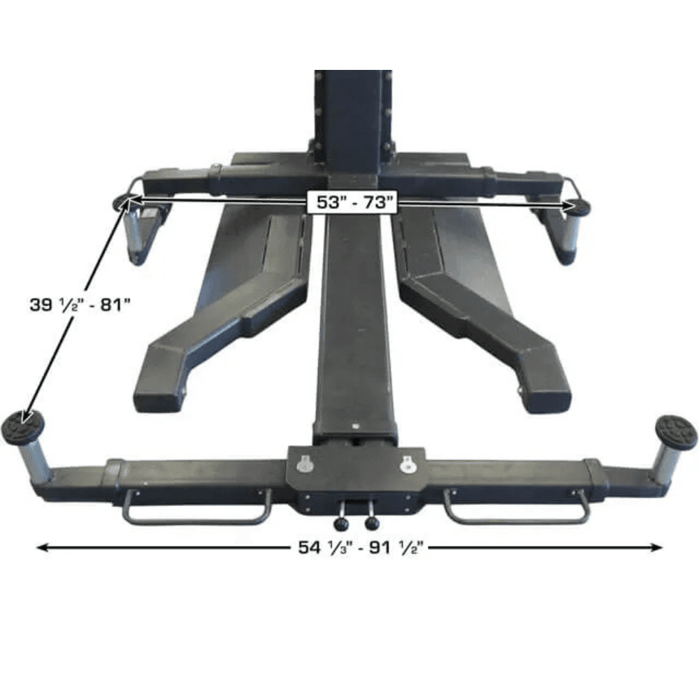 6,000-lb. Capacity / Mid-Rise Scissor Lift / Open-Center