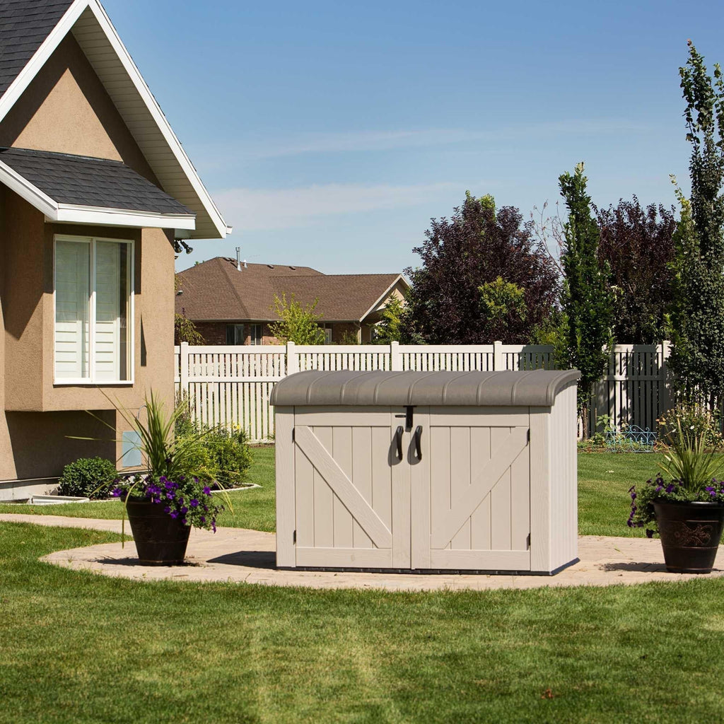 Lifetime Horizontal Storage Shed (75 Cubic Feet)