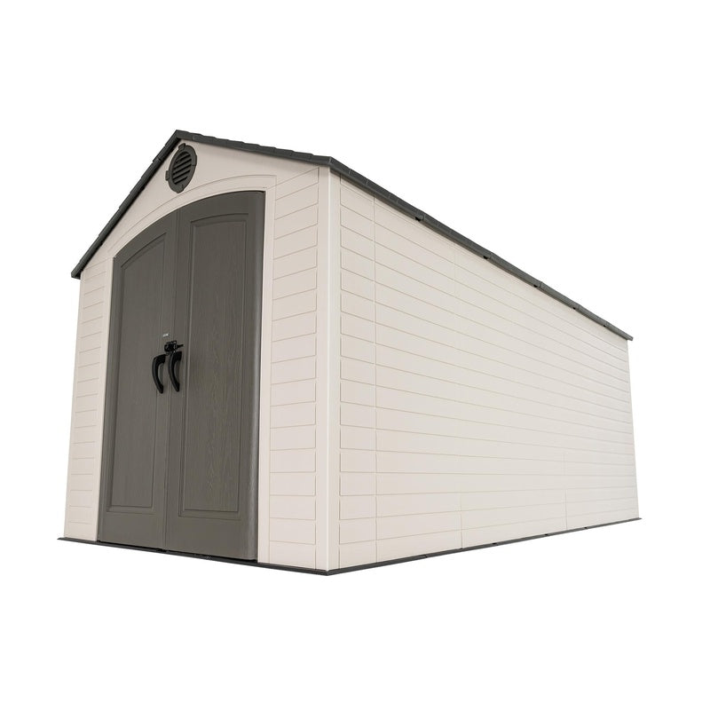 Lifetime 8 ft x 15 ft Outdoor Storage Shed – 60394