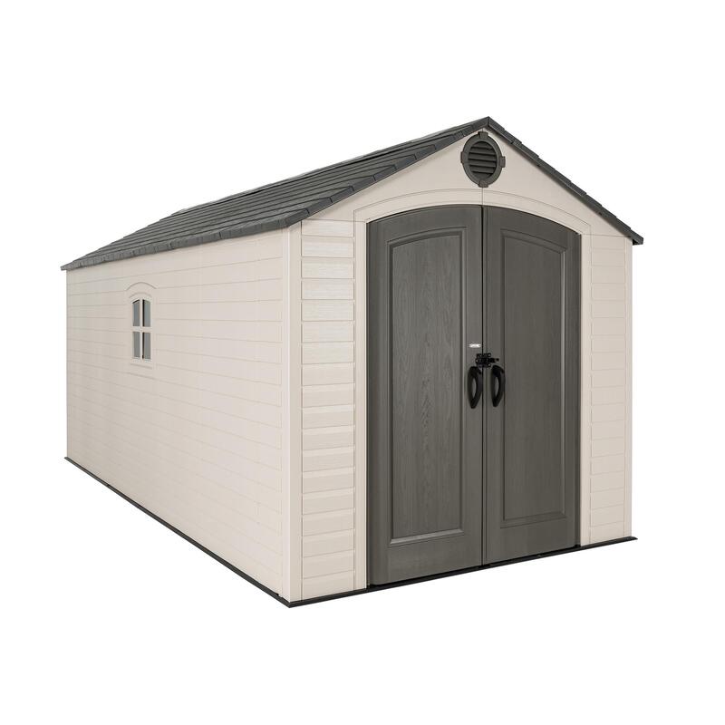 Lifetime 8 ft x 15 ft Outdoor Storage Shed – 60394