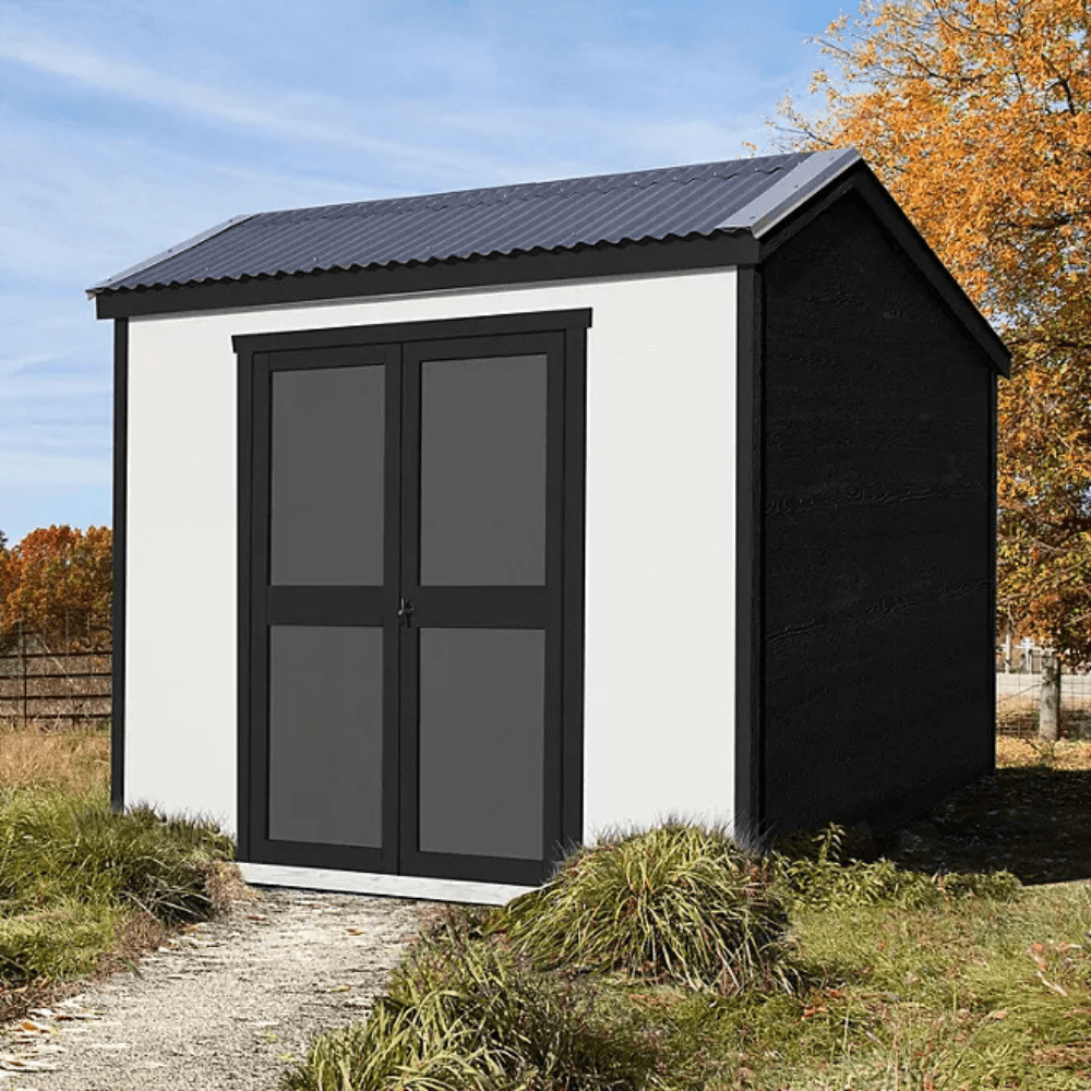 Gardena 8′ x 6′ Outdoor Wood Utility Shed