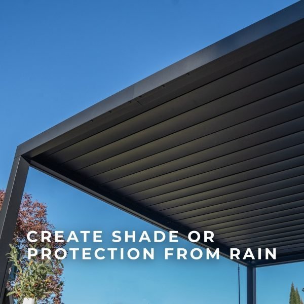 14×10 Somerville Pergola – Barnwood Stain