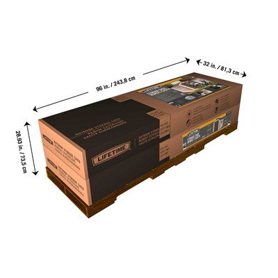 Lifetime 8 x 10 ft. Storage Shed – 60056