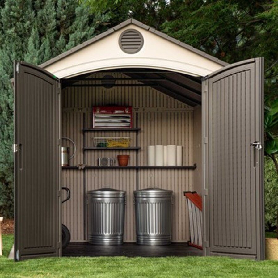 Lifetime 8 x 12.5 ft. Outdoor Shed – 6402