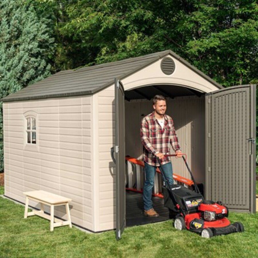 Lifetime 8 x 12.5 ft. Outdoor Shed – 6402