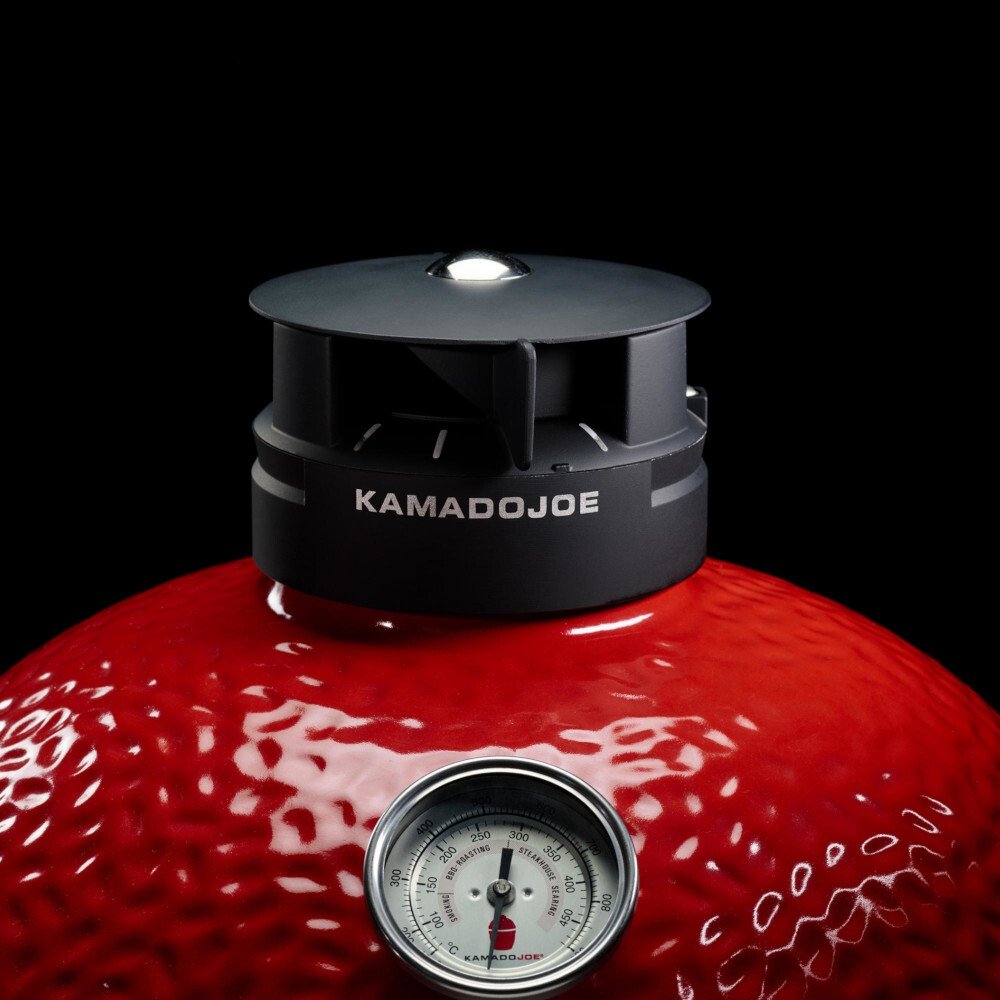 Kamado Joe BJ24NRHC Big Joe II Stand-Alone, Red