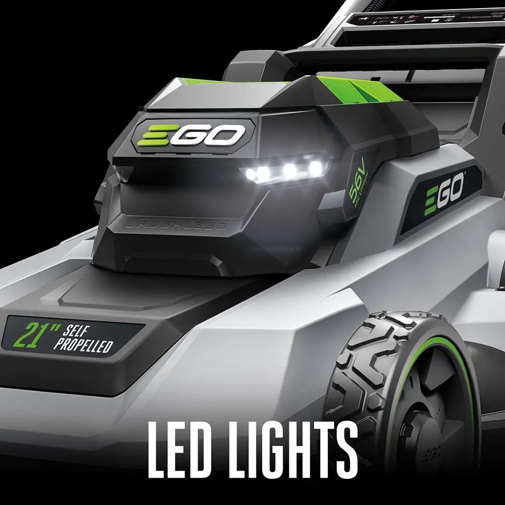 EGO LM2114SP New 21″ Brushless Self Propelled Mower With Dual Toggle Kit (6.0Ah, 320W Charger)