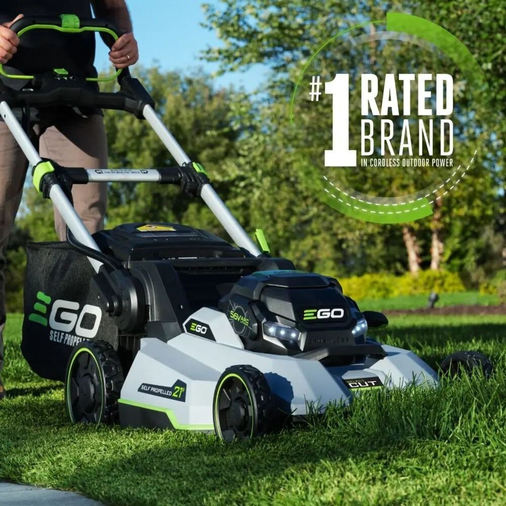 EGO LM2135SP 21″ SELECT CUT SP lawn mower Kit(G3 7.5Ah Battery, 550W charger)