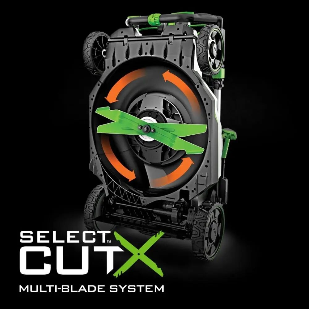 EGO LM2135SP 21″ SELECT CUT SP lawn mower Kit(G3 7.5Ah Battery, 550W charger)
