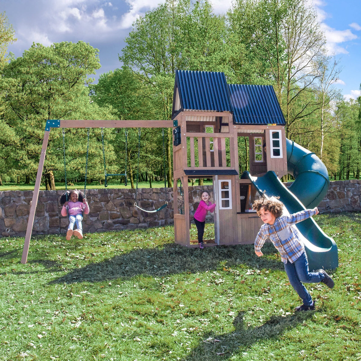 Acadia Manor Swing Set