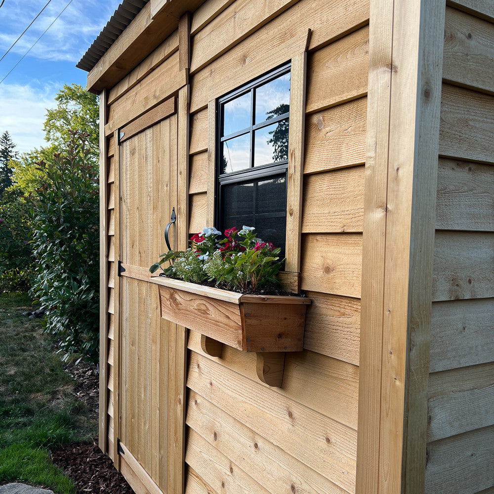 8′ x 4′ GardenSaver Storage Shed – Single Door
