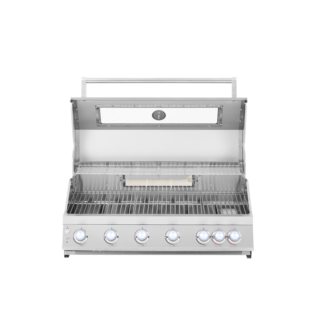 Boss Grill 6 Burner Built-In Gas BBQ - Stainless Steel
