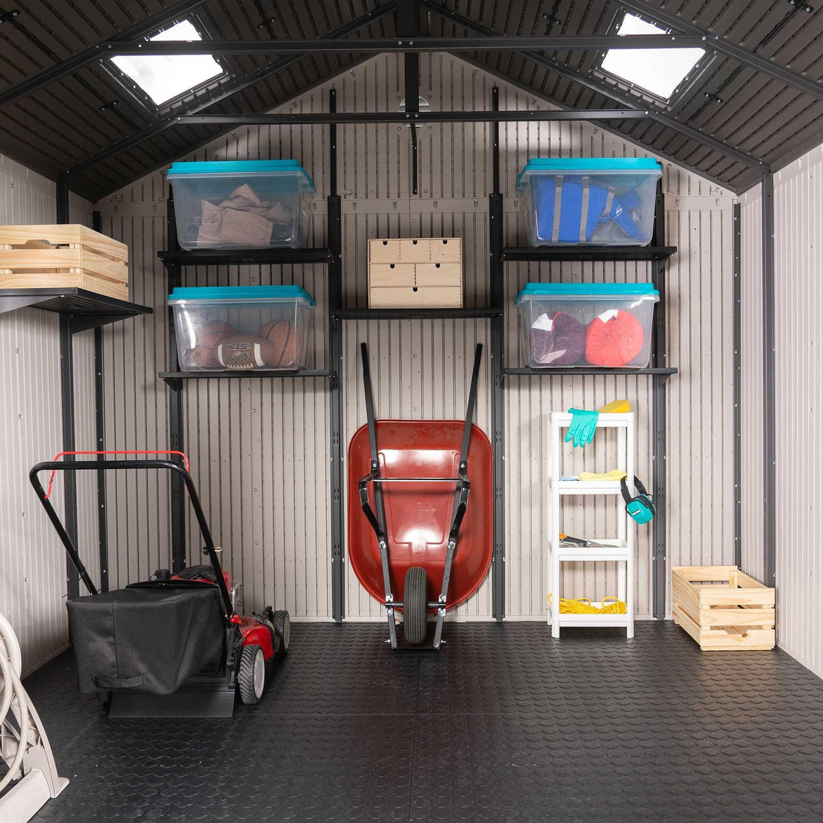 Lifetime 11 Ft. X 11 Ft. Outdoor Storage Shed – 6433