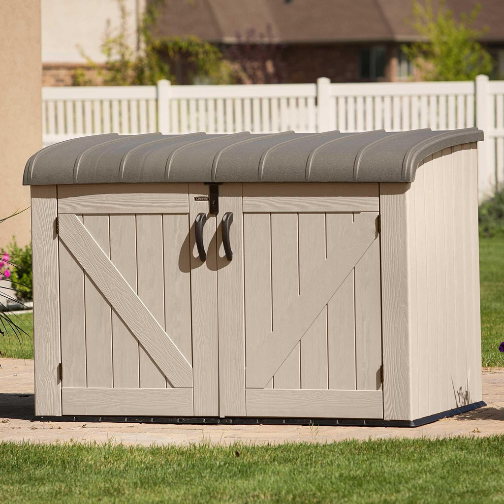 Lifetime Horizontal Storage Shed (75 Cubic Feet)