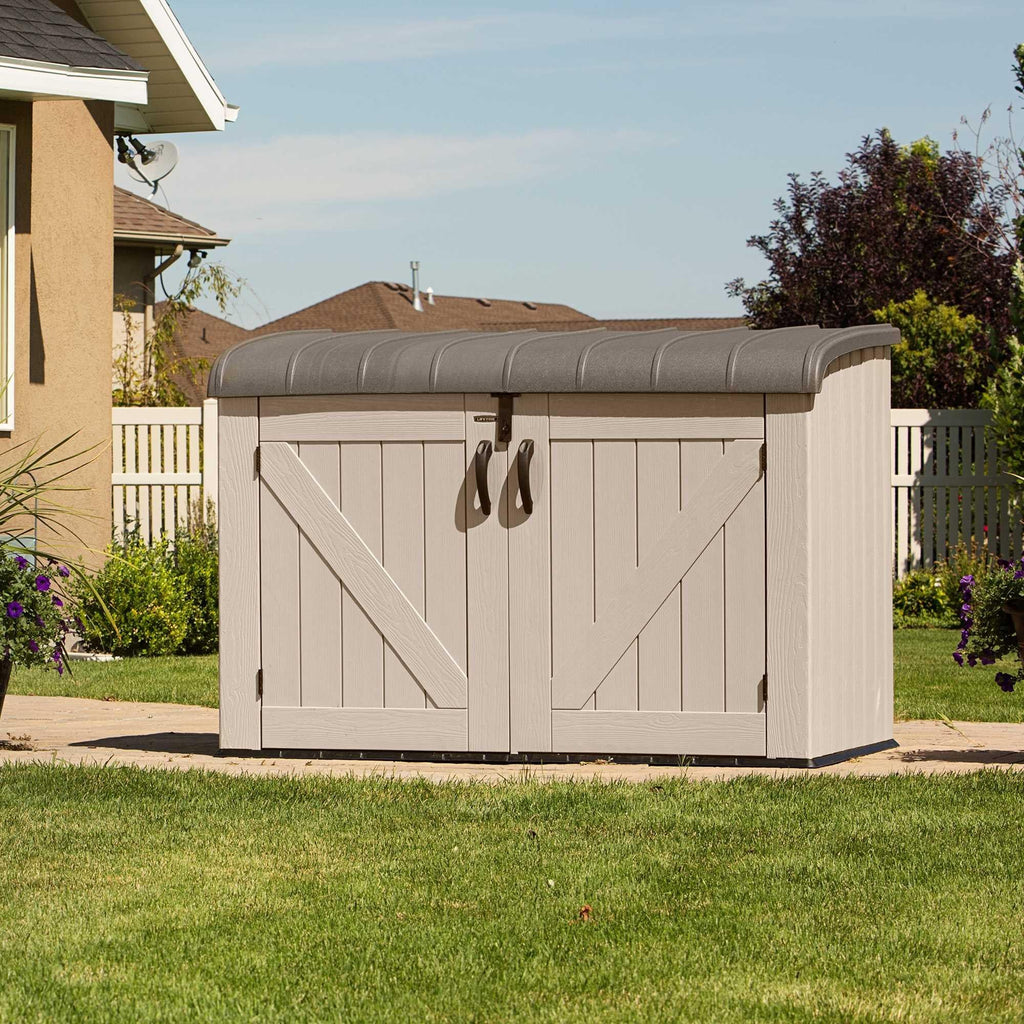 Lifetime Horizontal Storage Shed (75 Cubic Feet)