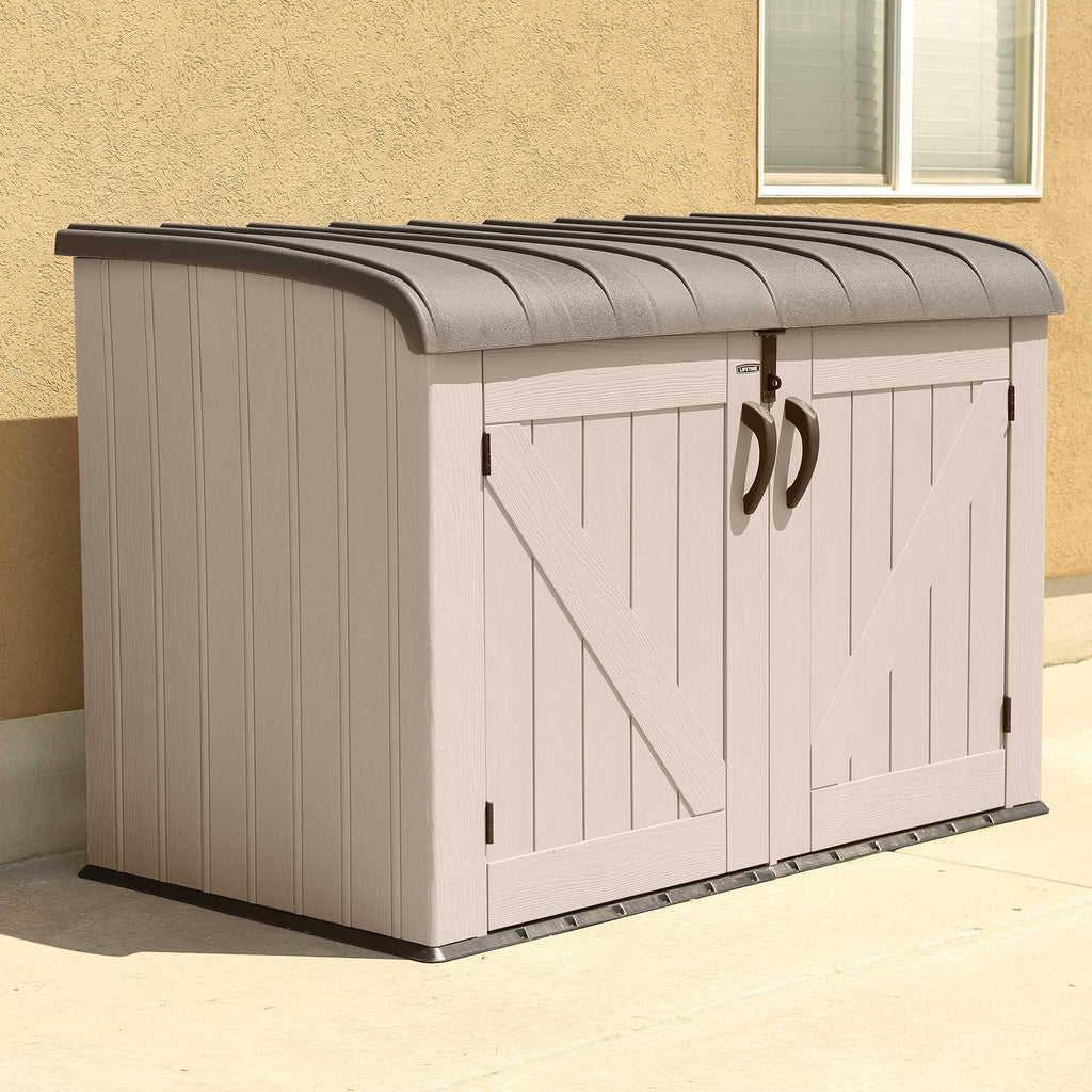 Lifetime Horizontal Storage Shed (75 Cubic Feet)