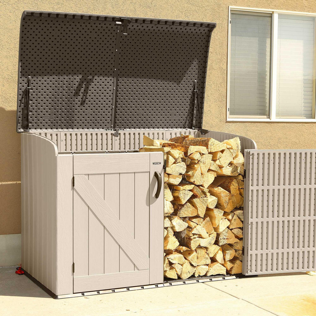 Lifetime Horizontal Storage Shed (75 Cubic Feet)
