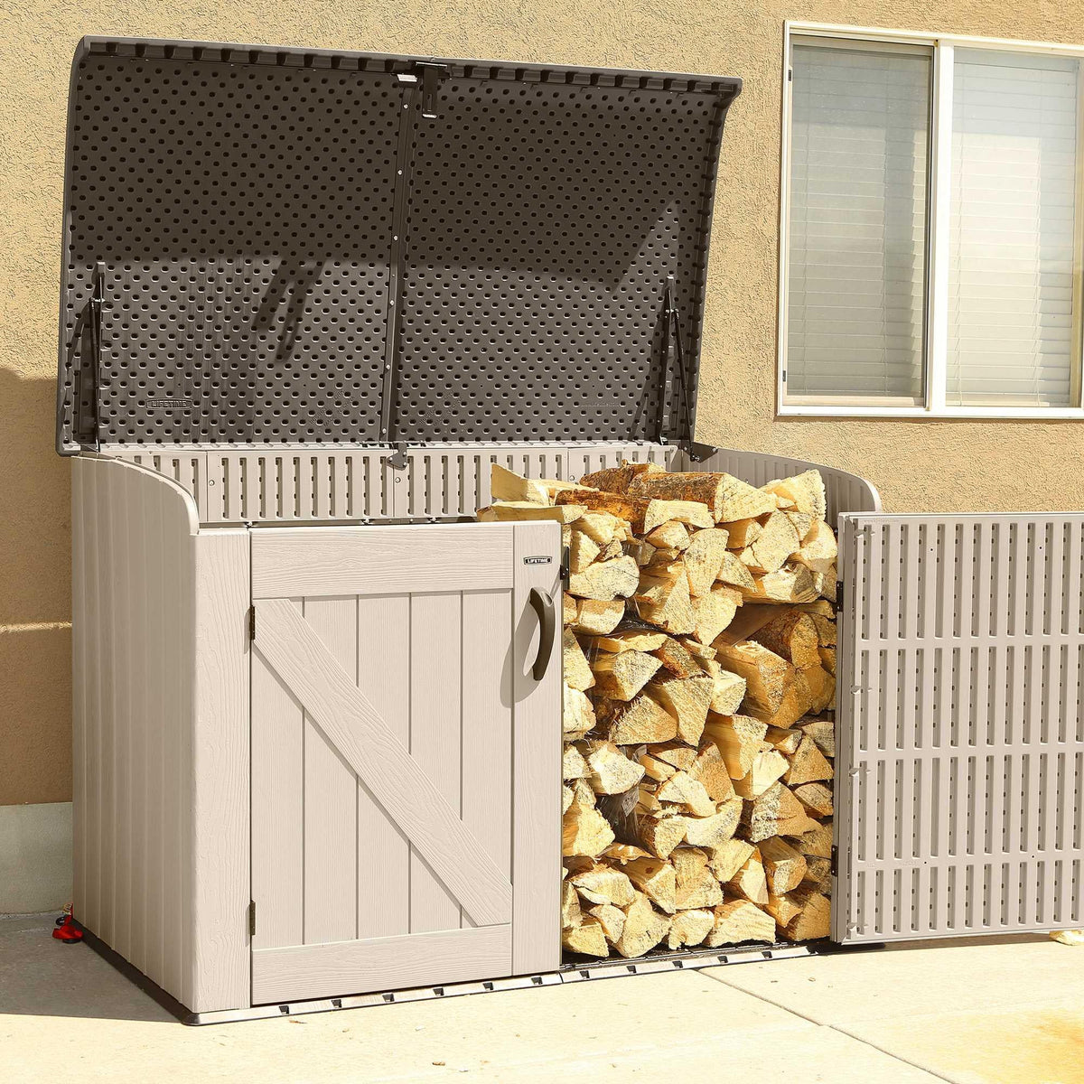 Lifetime Horizontal Storage Shed (75 Cubic Feet)