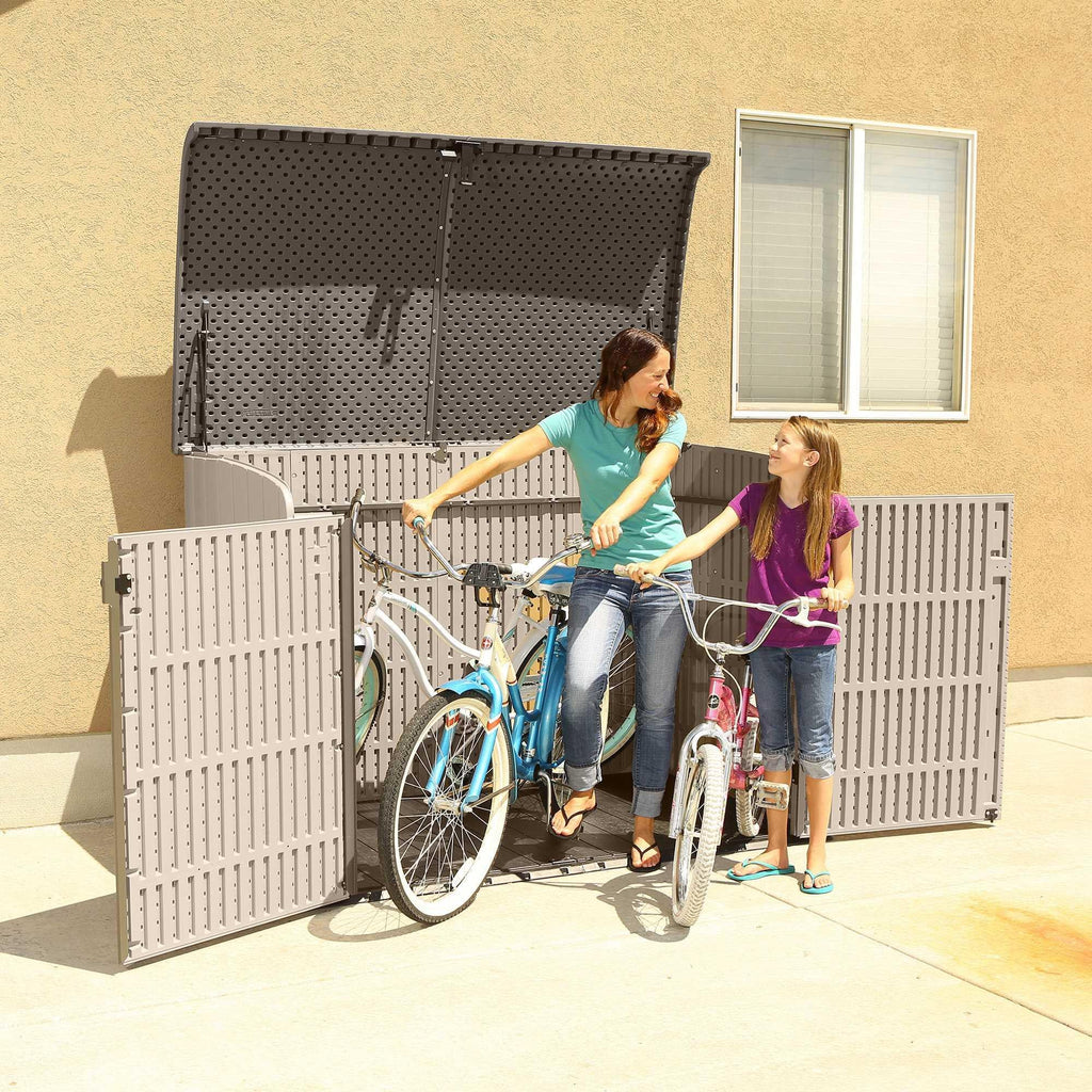 Lifetime Horizontal Storage Shed (75 Cubic Feet)