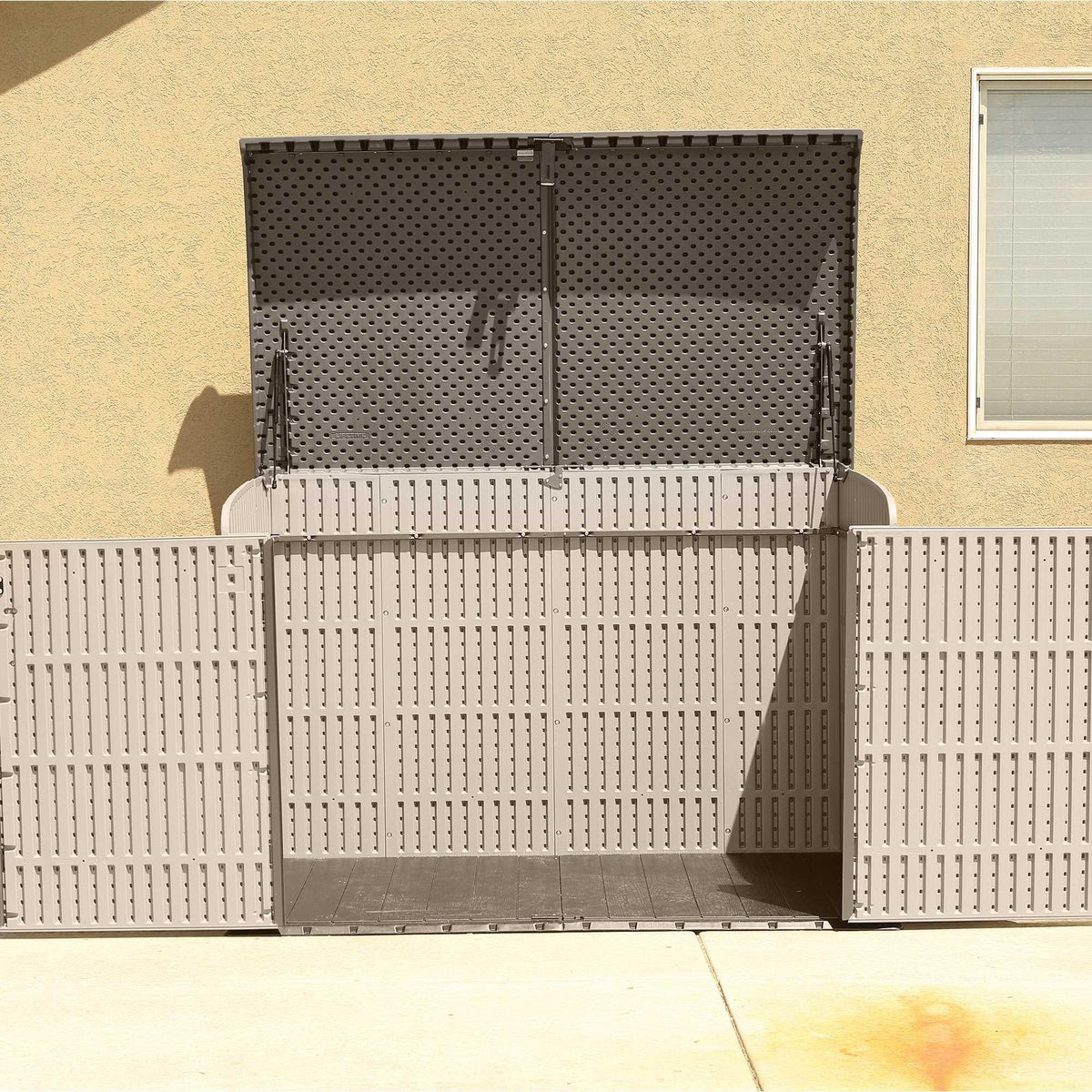 Lifetime Horizontal Storage Shed (75 Cubic Feet)