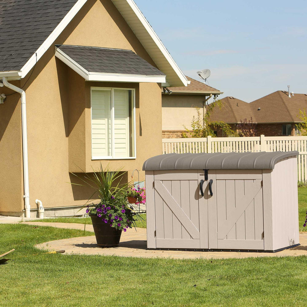 Lifetime Horizontal Storage Shed (75 Cubic Feet)