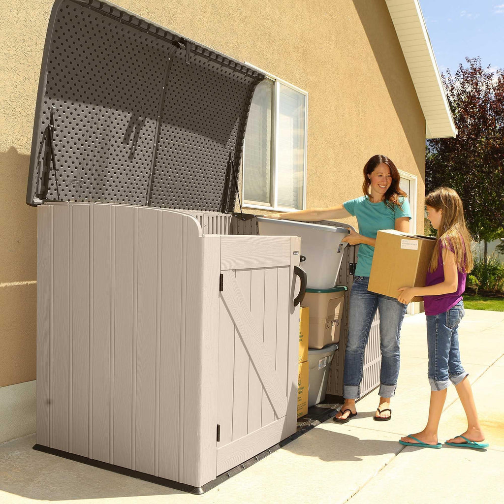 Lifetime Horizontal Storage Shed (75 Cubic Feet)