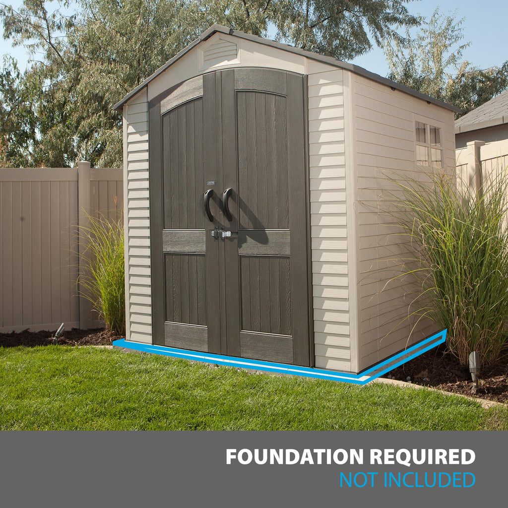 Lifetime 7 x 7 ft Outdoor Storage Shed – 60042