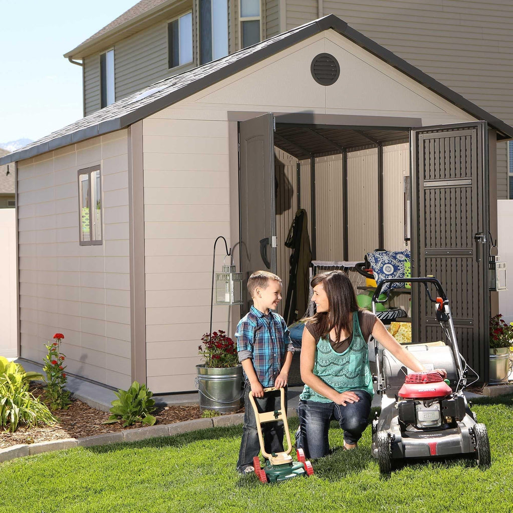 Lifetime 11 Ft. X 13.5 Ft. Outdoor Storage Shed – 6415