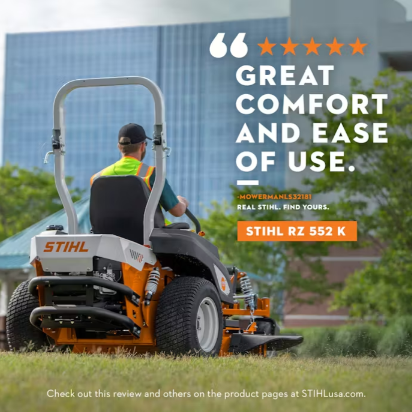 STI RZ552KD 52" ZERO TURN, KAWI Zero Turn Lawnmower