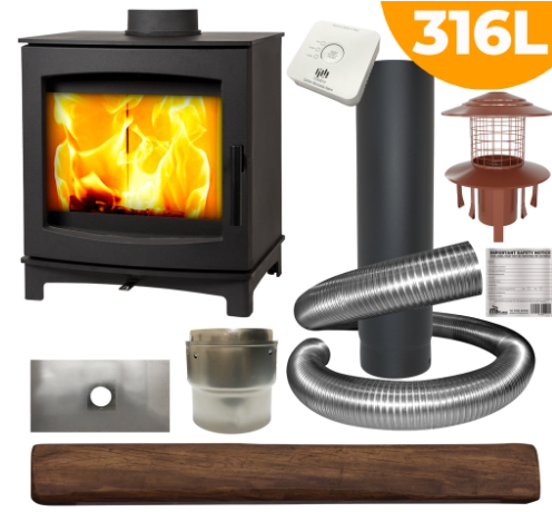 Portway Arundel XL Wood Burning Stove