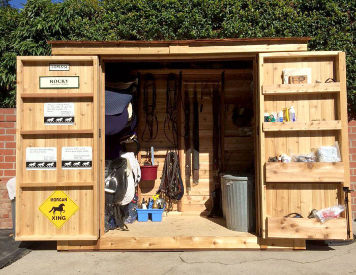8' x 4' SpaceSaver Storage Shed – Double Doors