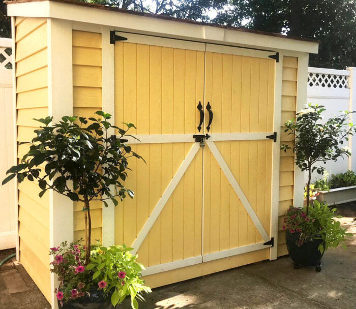 8' x 4' SpaceSaver Storage Shed – Double Doors