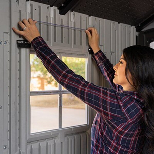 Lifetime 15 x 8 ft. Dual Entry Shed – 60407