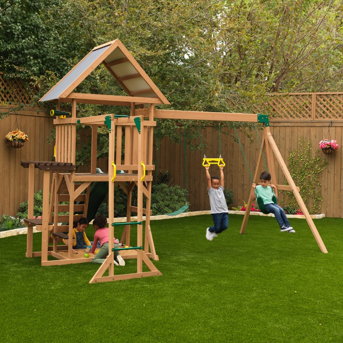 Lawnmeadow Playset / Swing Set