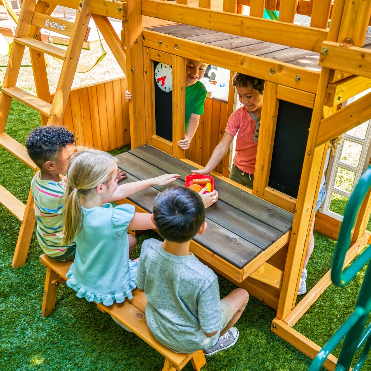 Adventure Bend Swing Set – Installation Available