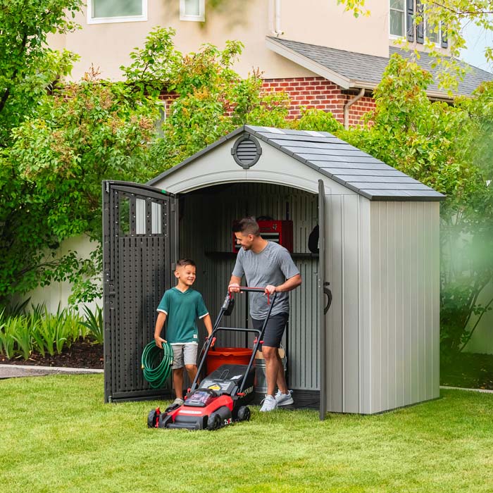 Lifetime 8 Ft. x 5 Ft. Classic Outdoor Storage Shed – 60468