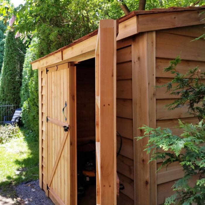 8' x 4' SpaceSaver Storage Shed – Double Doors