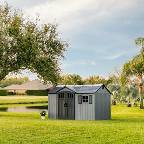 Lifetime 12.5 x 8 ft. Side Entry Shed – 60454