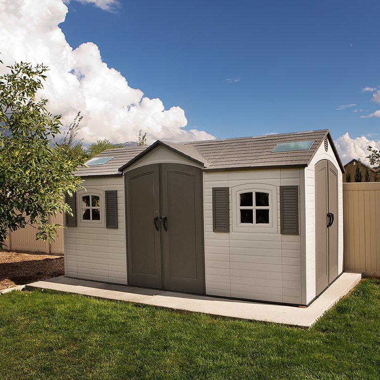 Lifetime 15 x 8 ft. Outdoor Shed – 60079
