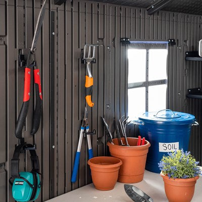 Lifetime 20 ft x 8 ft Outdoor Storage Shed – 60456
